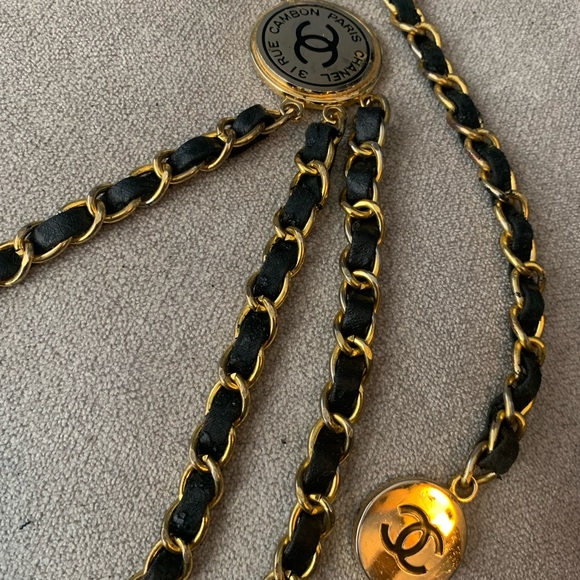 Chanel 31 rue cambon Paris iconic vintage chain belt 1954 series good condition - Picture 6 of 11